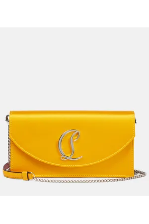 Christian Louboutin Clutch Loubi54 aus Satin