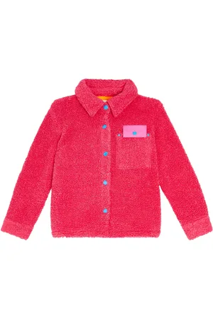 Marc Jacobs Bestickte Jacke aus Faux Shearling
