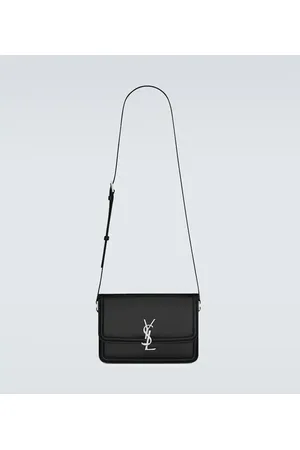 Saint Laurent Messenger Bag Solferino Medium aus Leder