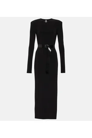 Norma Kamali Midikleid aus Jersey