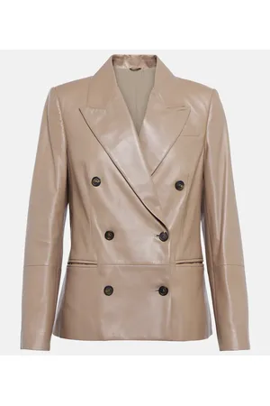 Brunello Cucinelli Blazer aus Leder