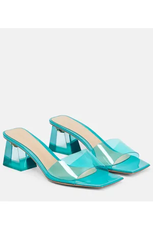 Gianvito Rossi Pantoletten Cosmic mit Lackleder