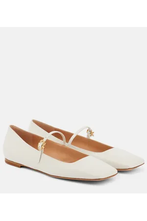 Gianvito Rossi Ballerinas Christina 05 aus Leder