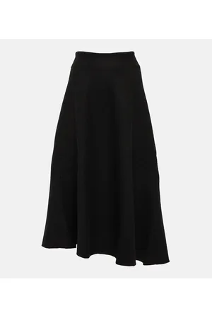 Jil Sander Midirock aus Schurwolle