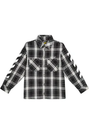 OFF-WHITE Hemd Bookish aus Flanell