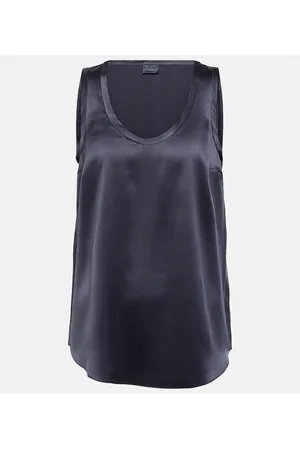 Brunello Cucinelli Top aus einem Seidengemisch