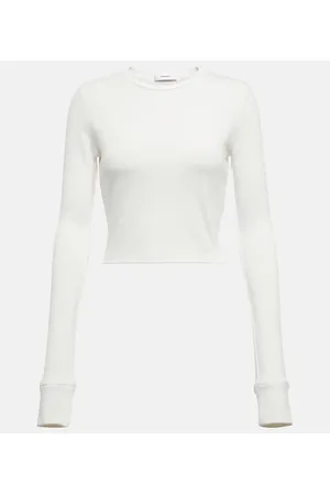 WARDROBE.NYC X Hailey Bieber Cropped-Top HB