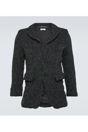 Comme des Garçons Comme des Garçons Homme Deux Blazer aus Woll-Tweed