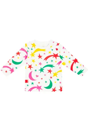 Stella McCartney Baby Bedrucktes Top aus Baumwolle