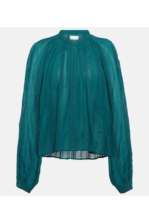 Marant Etoile Bluse Imayae aus einem Baumwollgemisch