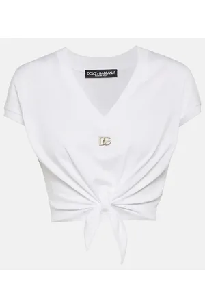 Dolce & Gabbana T-Shirt DG Knot aus Baumwoll-Jersey