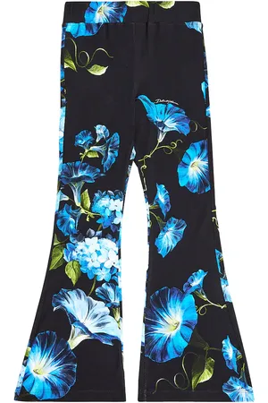 Dolce & Gabbana Bedruckte Schlaghose aus Jersey