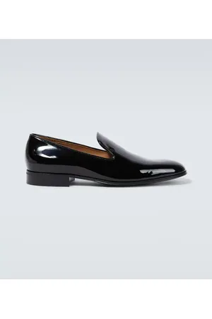 Gianvito Rossi Loafers Jean aus Lackleder