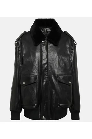 Prada Bomberjacke aus Leder