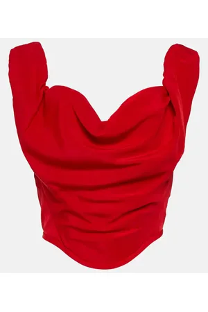 Vivienne Westwood Bustier-Top aus Crêpe