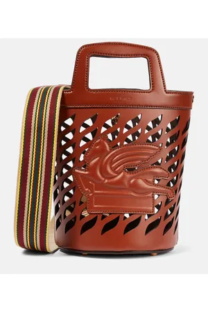 Etro Bucket-Bag Coffa aus Leder