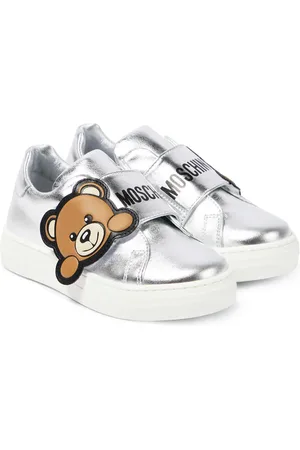 Moschino Sneakers Teddy Bear aus Leder