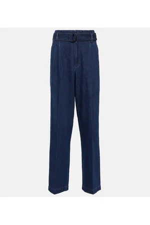 Ralph Lauren High-Rise Wide-Leg Jeans