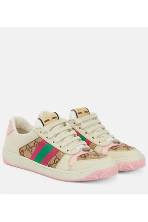 Gucci Sneakers Screener mit Leder
