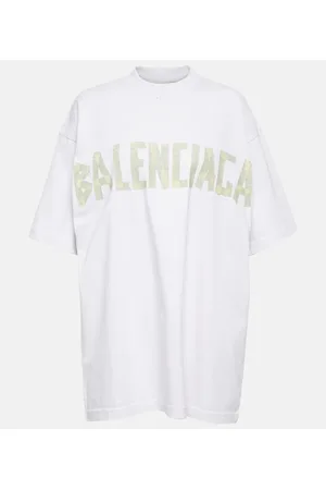 Balenciaga T-Shirt Tape Type aus Baumwoll-Jersey
