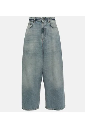 Balenciaga Wide-Leg Jeans