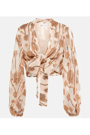 ALEXANDRA MIRO Verziertes Cropped-Top Tabitha