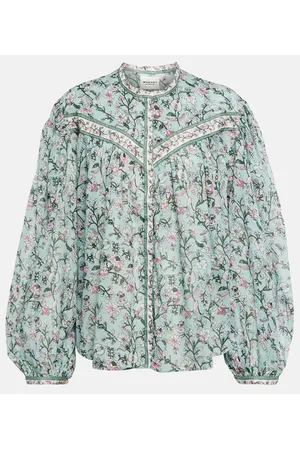 Marant Etoile Bedruckte Bluse Salika aus Baumwolle