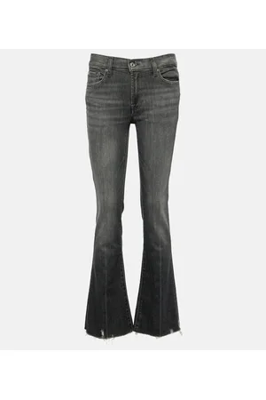 7 for all Mankind Mid-Rise Bootcut Jeans
