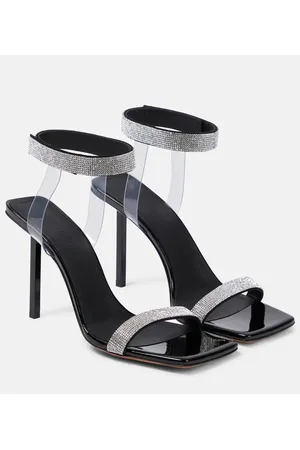 Amina Muaddi Verzierte Sandalen Rih
