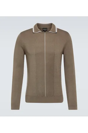 Giorgio Armani Polopullover aus Wolle
