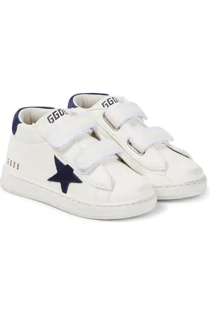 Golden Goose Baby Sneakers June aus Leder und Veloursleder