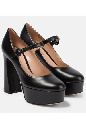 Gianvito Rossi Mary-Jane-Pumps aus Leder