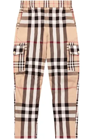 Burberry Cargohose Vintage Check aus Baumwolle