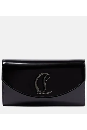 Christian Louboutin Portemonnaie mit Kettenriemen Loubi54 aus Leder