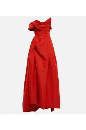 Vivienne Westwood Off-Shoulder-Robe aus Satin