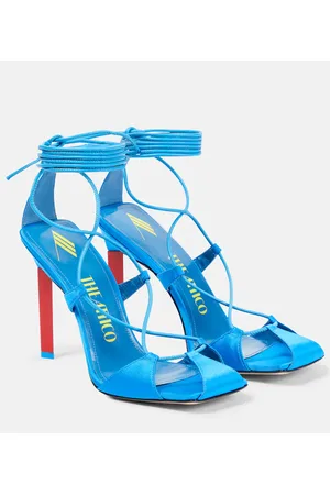 The Attico Sandalen Adele aus Satin