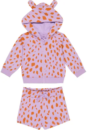 Stella McCartney Baby Set aus Kapuzenjacke und Shorts
