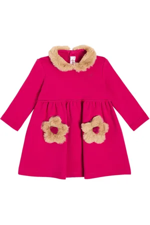 Il gufo Baby Kleid aus Baumwolle