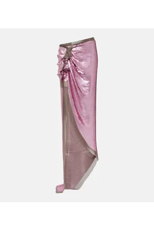 Rick Owens Maxirock Edfu aus Chiffon