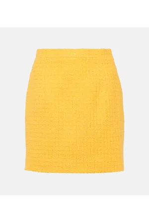 Alessandra Rich Minirock aus Bouclé