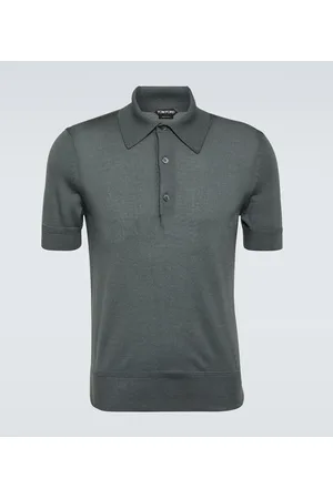 Tom Ford Polohemd aus Kaschmir und Seide