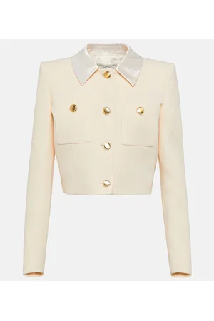 Alessandra Rich Cropped-Jacke aus Tweed