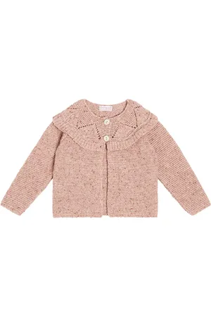La Coqueta Baby Cardigan Baena aus einem Wollgemisch