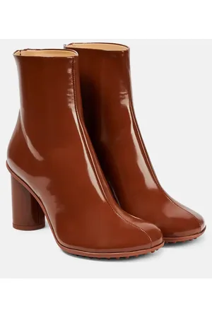 Bottega Veneta Ankle Boots aus Lackleder