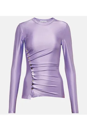 Paco rabanne Top aus Satin