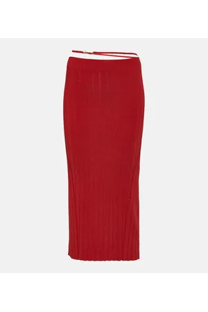 Jacquemus Midirock La Jupe Pralu aus Strick