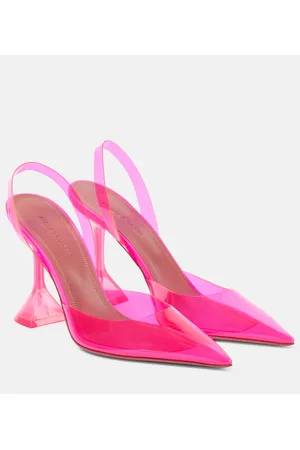 Amina Muaddi Slingback-Pumps Holli Glass