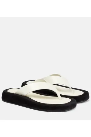 The Row Sandalen Ginza aus Leder