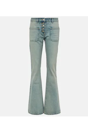 Courrèges Courrèges Low-Rise Bootcut Jeans