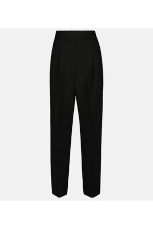 The Frankie Shop High-Rise-Hose Bea aus Twill